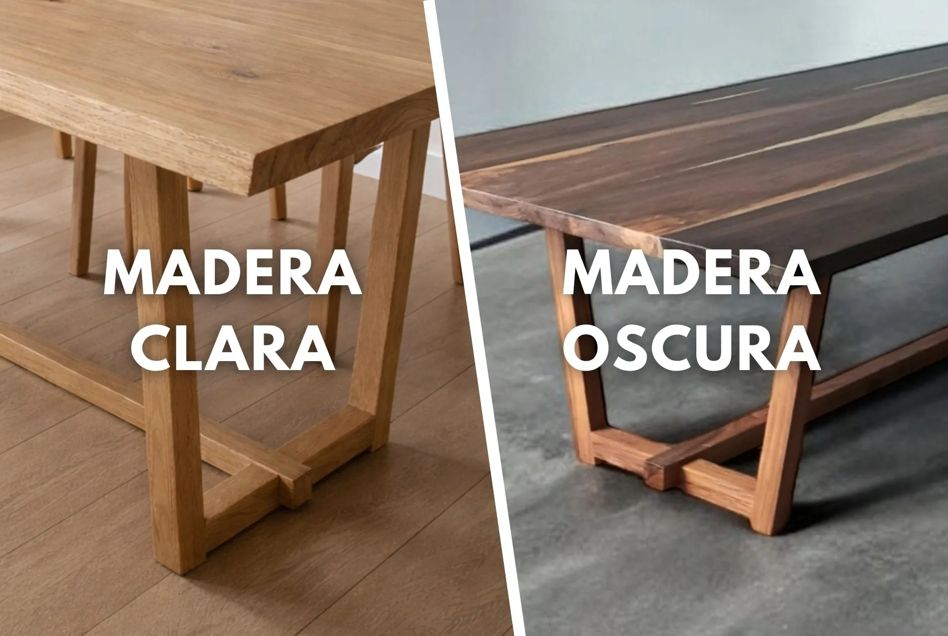 Cómo elegir la madera de tu mesa de comedor (3 claves que marcan la diferencia)