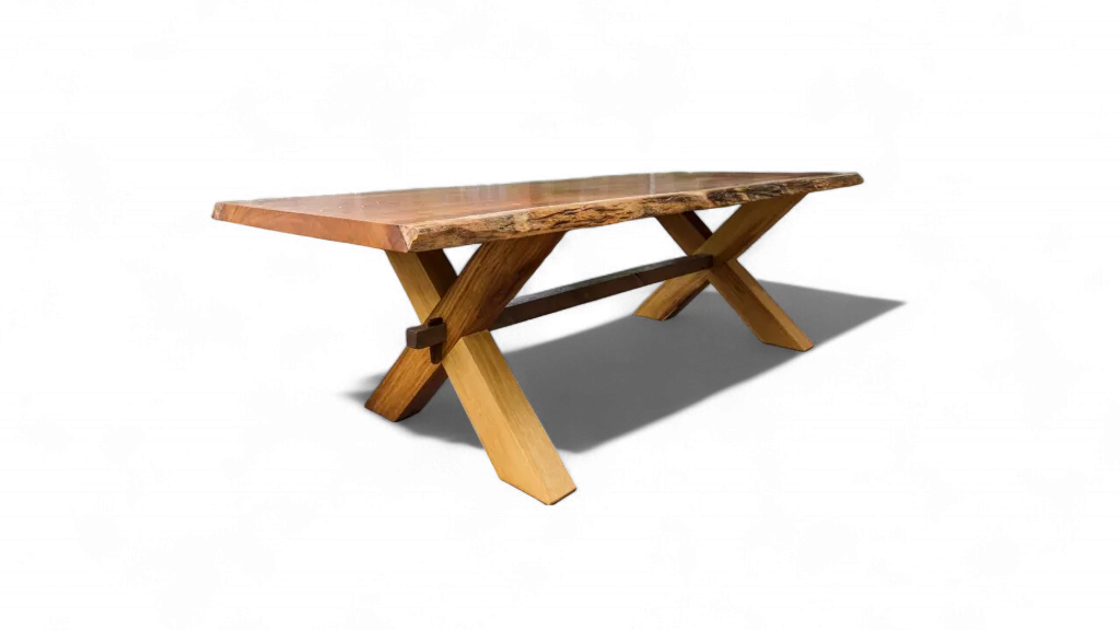 Mesas a medida con patas de madera
