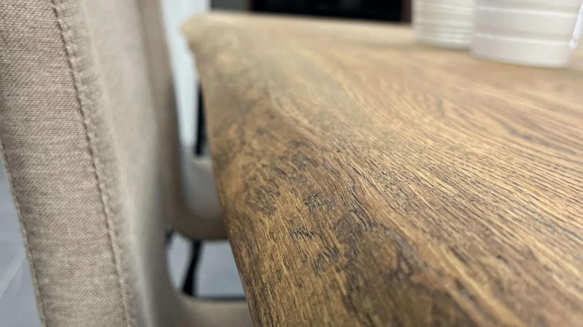 Mesa de comedor de roble macizo | Cintia